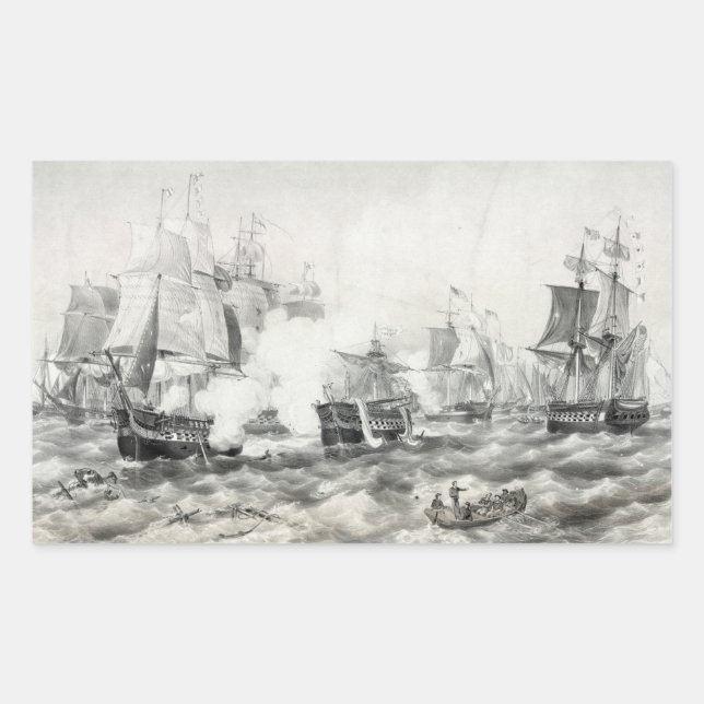 Battle of Lake Erie Rectangular Sticker (Front)