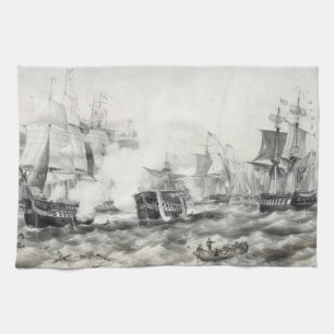 Battle of Lake Erie Tea Towel