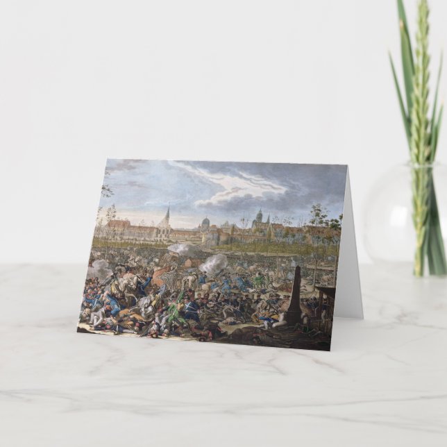 Battle of Leipzig, 19th October 1813 Card (Front)