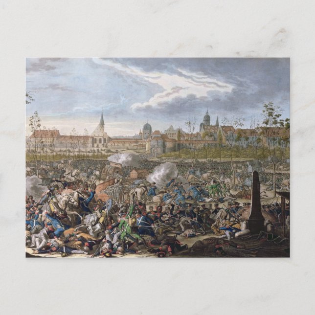 Battle of Leipzig, 19th October 1813 Postcard (Front)