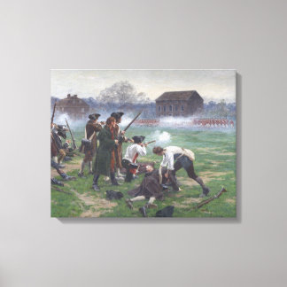 Battle of Lexington – Historic Canvas Print