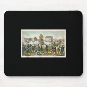 Battle Of Lexington Machusetts - American Revoluti Mouse Mat