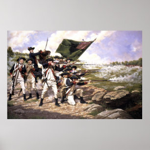 Battle of Long Island by Domenick D'Andrea Print