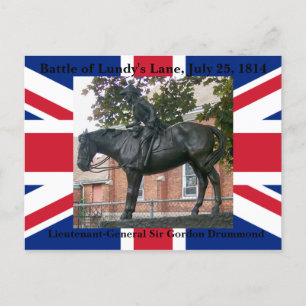Battle of Lundy's Lane Equestrian Postcard