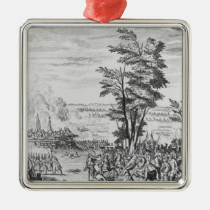 Battle of Malplaquet Metal Tree Decoration