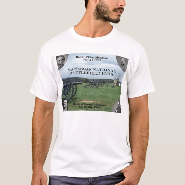 Battle of Manassas T-Shirt (Front)