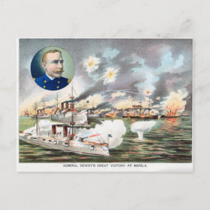 Battle of Manila Bay Postcard
