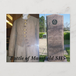 Battle of Mansfield Louisiana Postcard