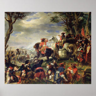 Battle of Marseilles, 4th October 1693, 1837 Poster