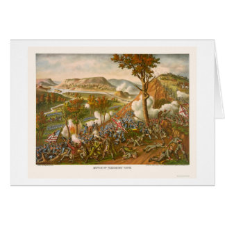 Battle of Missionary Ridge by Kurz & Allison 1863