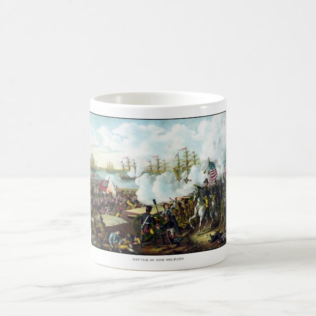 Battle of New Orleans Coffee Mug (Center)