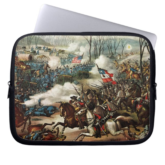Battle of Pea Ridge Laptop Sleeve (Front)