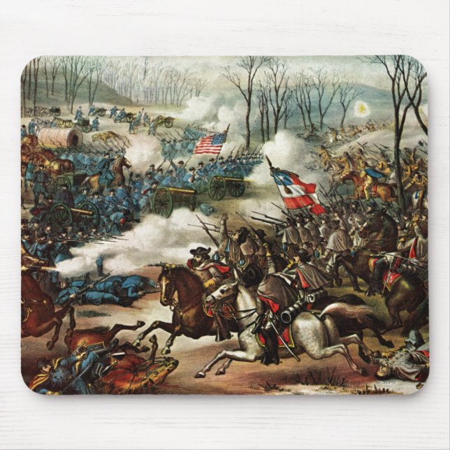 Battle of Pea Ridge Mouse Mat (Front)