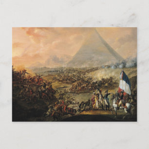 Battle of Pyramids, 21 July 1798 Postcard