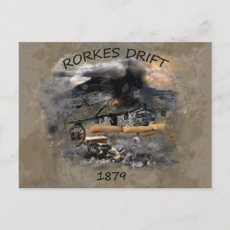 Battle Of Rorke's Drift 1879 Postcard