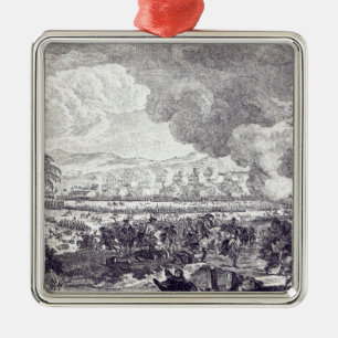 Battle of Rossbach, November 5th 1757 Metal Tree Decoration