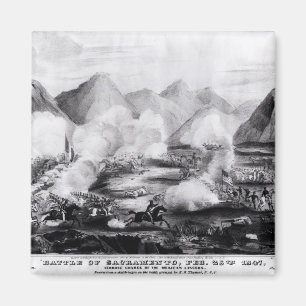 Battle of Sacramento Magnet