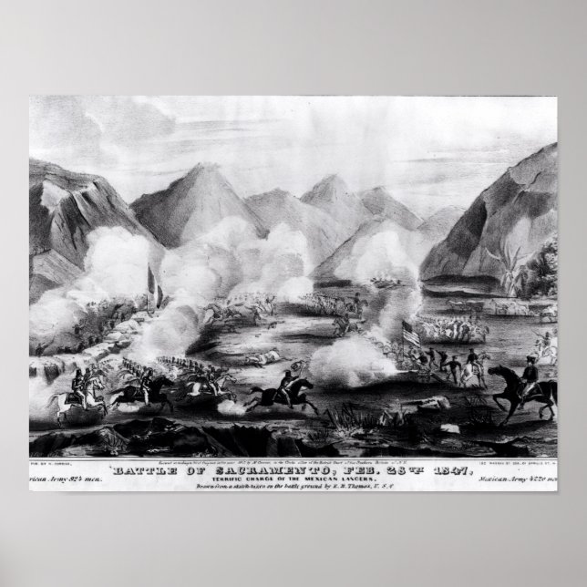 Battle of Sacramento Poster (Front)