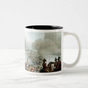 Battle of Salamanca,etched by J. Clarke Two-Tone Coffee Mug