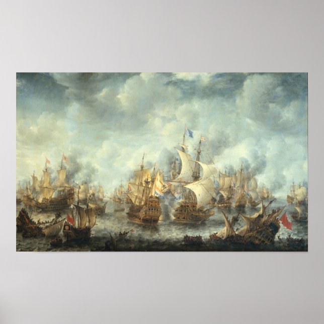 Battle of Scheveningen Poster (Front)