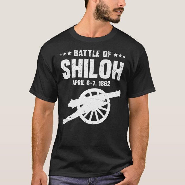 Battle of Shiloh Civil War Battle Tennessee T-Shirt (Front)