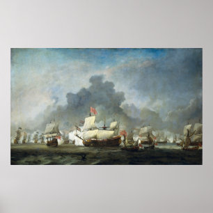 Battle of Solebay Poster