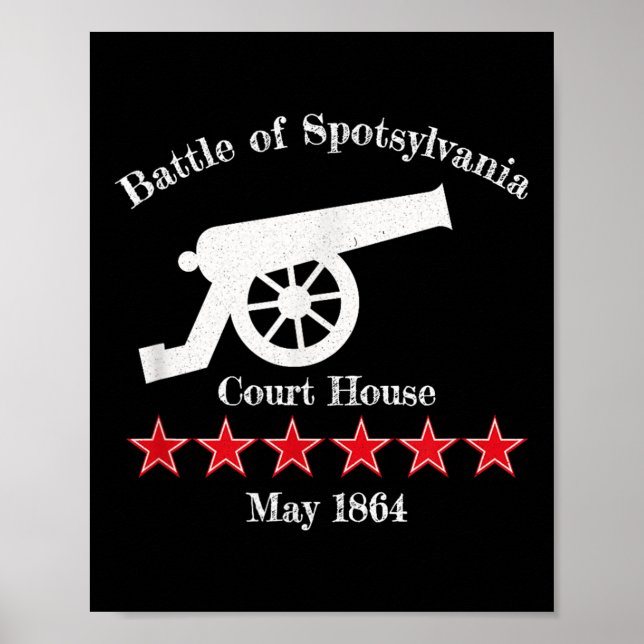 Battle Of Spotsylvania Court House Civil Battles W Poster (Front)