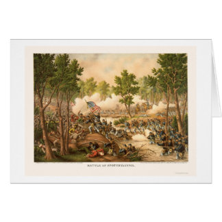 Battle of Spottsylvania by Kurz and Allison 1864