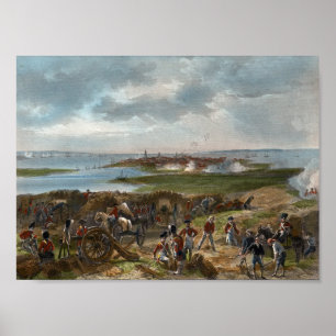 Battle of Sullivan's Island, 1776 Poster