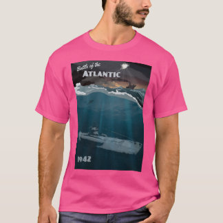 Battle Of The Atlantic 1942 - Submarine Travel Pos T-Shirt
