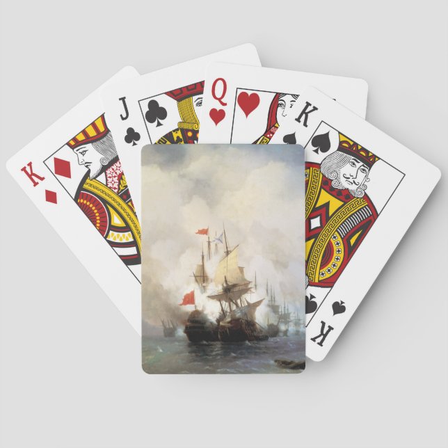 Battle of the Chios Strait Playing Cards (Back)