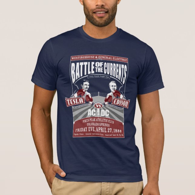 Battle of the Currents T-Shirt (Front)