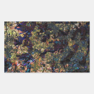 battle of the fall rectangular sticker