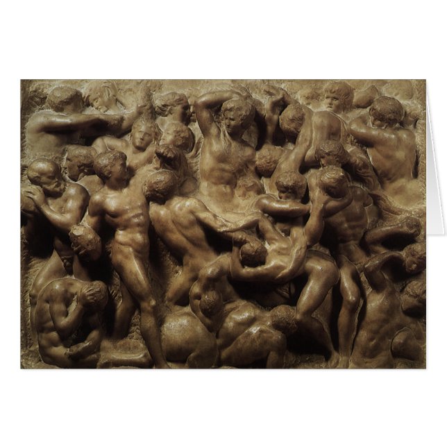 Battle of the Lapiths and Centaurs by Michelangelo (Front Horizontal)