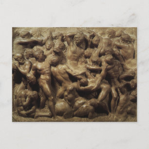Battle of the Lapiths and Centaurs by Michelangelo Postcard