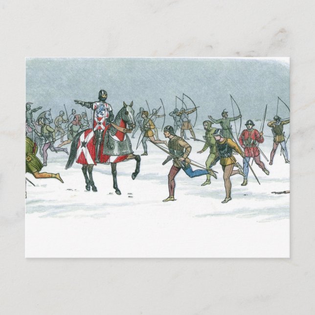 Battle of Towton 1461 Postcard (Front)