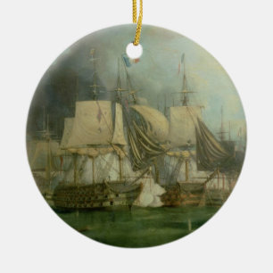 Battle of Trafalgar, 1805 Ceramic Tree Decoration