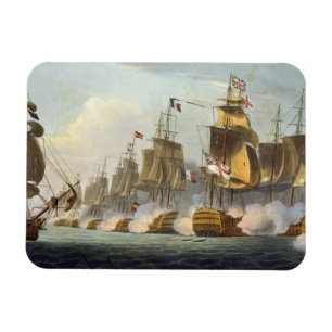 Battle of Trafalgar, October 21st 1805, from 'The Magnet