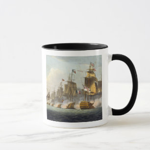 Battle of Trafalgar, October 21st 1805, from 'The Mug