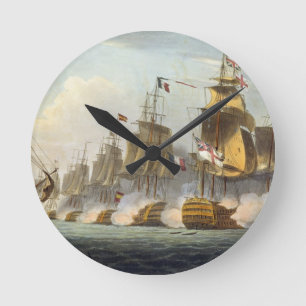 Battle of Trafalgar, October 21st 1805, from 'The Round Clock