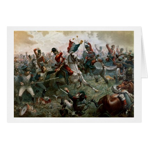 Image of Battle of Waterloo, 18th June 1815, 1898 (colour l