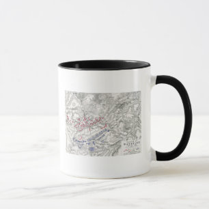 Battle of Waterloo, 18th June 1815, Sheet 1st (eng Mug