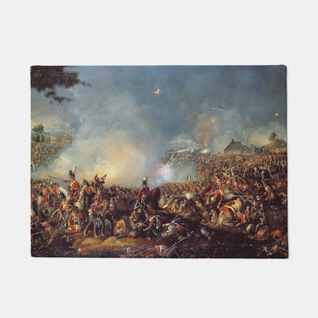 Battle Of Waterloo Doormat (Front)