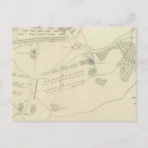 Battle of Waterloo in Belgium Postcard