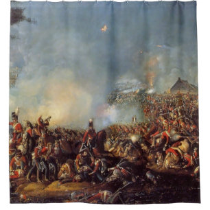 Battle Of Waterloo Shower Curtain
