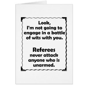 Battle of Wits Referee