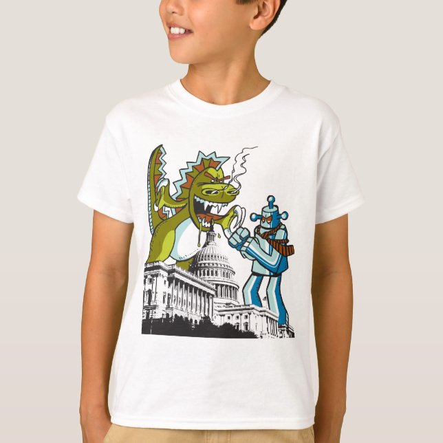 Battle on Capitol Hill (S.A.M. vs. Smokie) T-Shirt (Front)