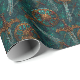 Battle Ready D&D Adventure Wrapping Paper