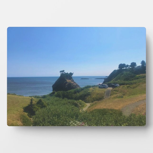Battle Rock, Port Orford, OR Plaque (Front)