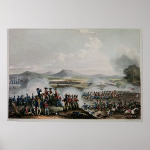 Battle Talavera, engraved by Thomas Sutherland Poster